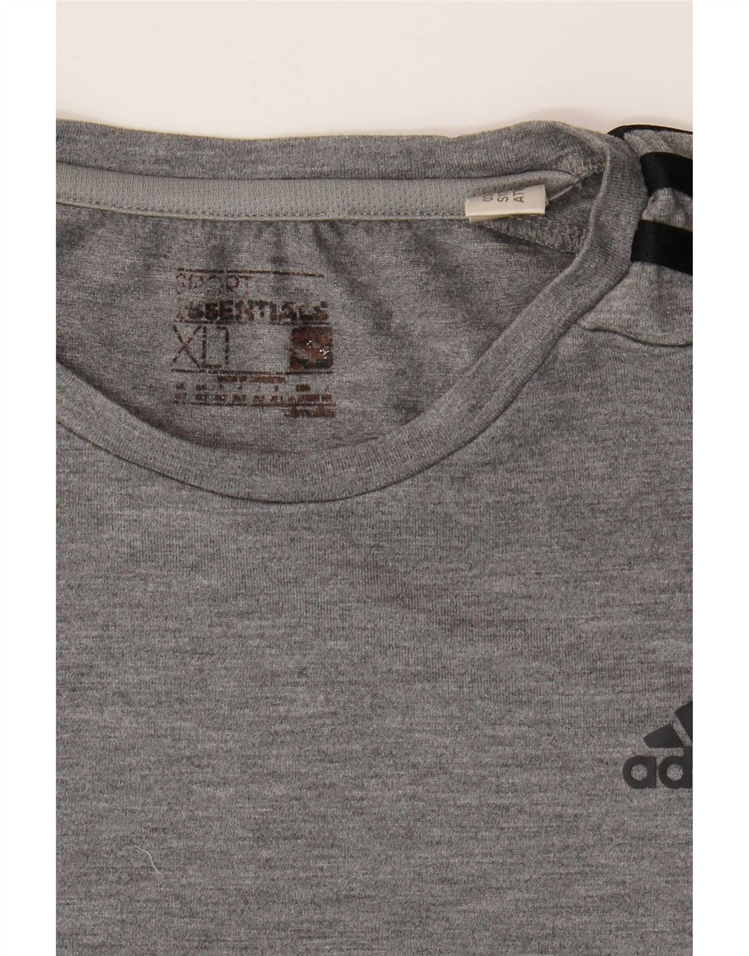 Maglietta Adidas Climalite da uomo XL grigia