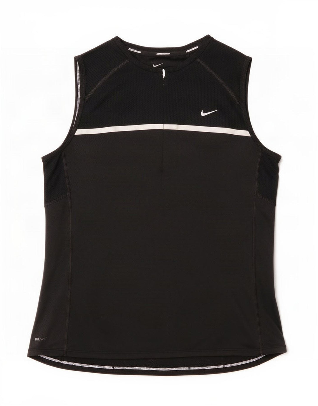 Canotta Nike Dri Fit da donna UK 16 grande nera