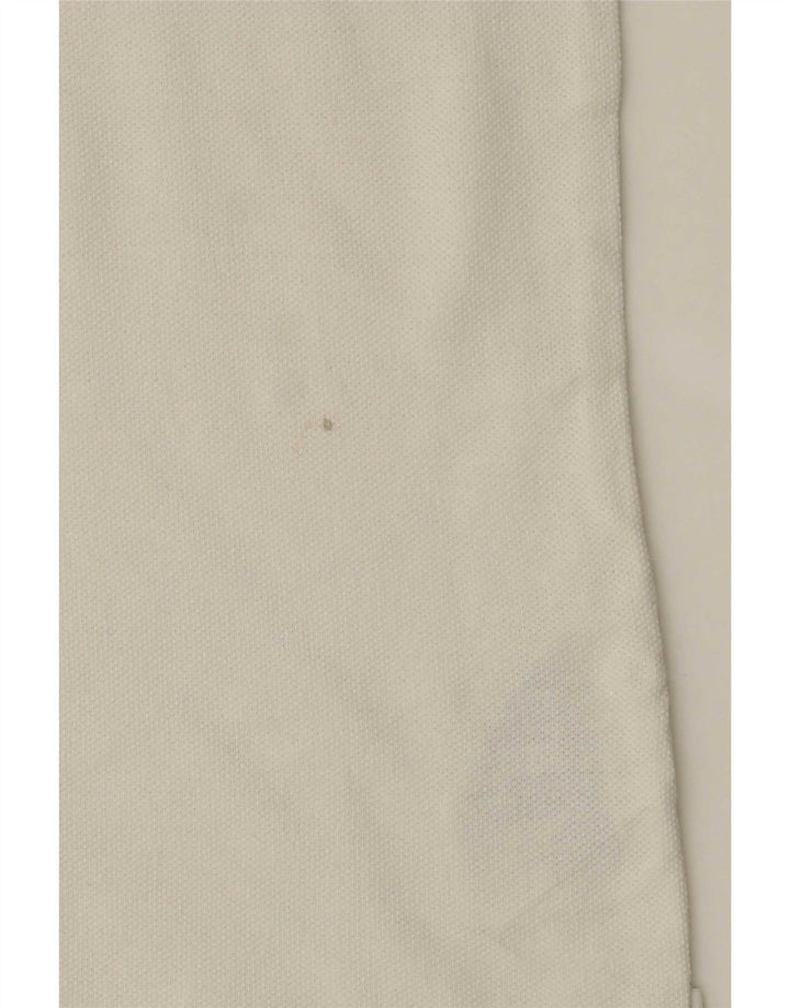 Polo da uomo Gap Large in cotone bianco