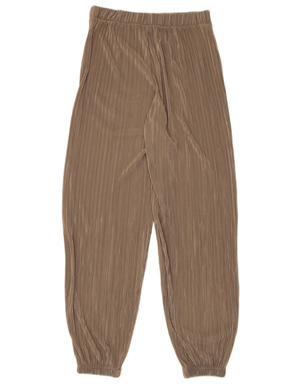 Pantaloni casual da jogging da donna Zara piccoli W26 L27 kaki