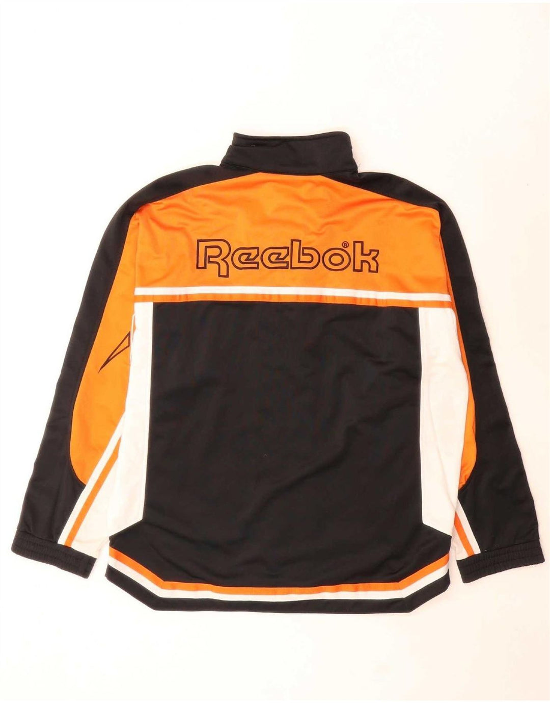 Reebok Tuta intera grafica da uomo Medium Nero Colourblock Poliestere