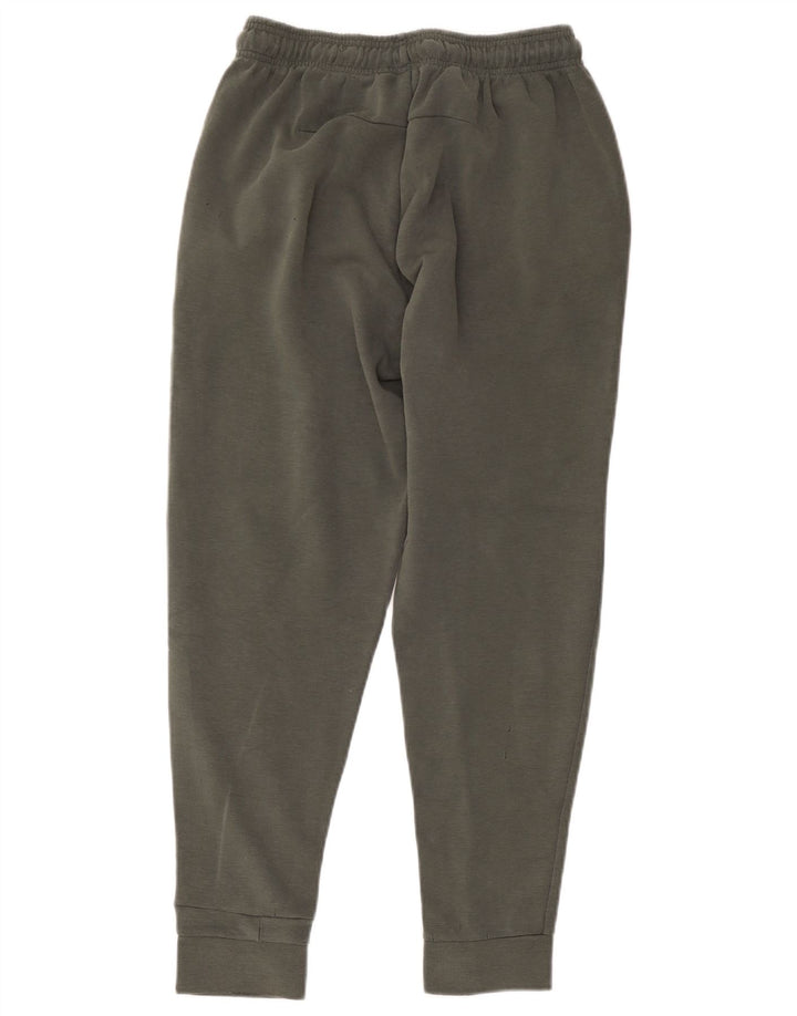 Pantaloni da tuta Adidas da uomo in cotone kaki medio