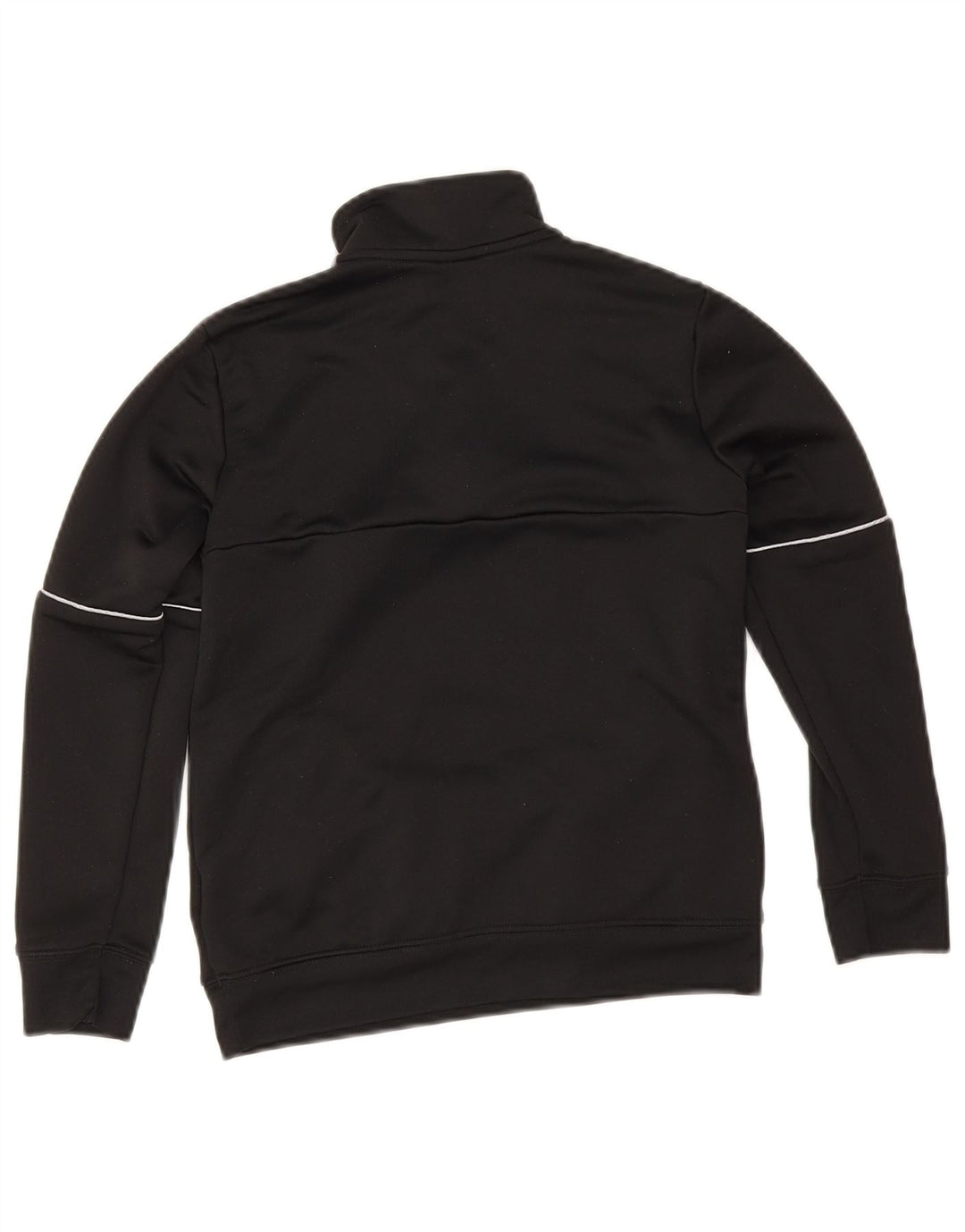 Felpa Adidas Aeroready Zip Neck da ragazzo, 9-10 anni, in poliestere nero