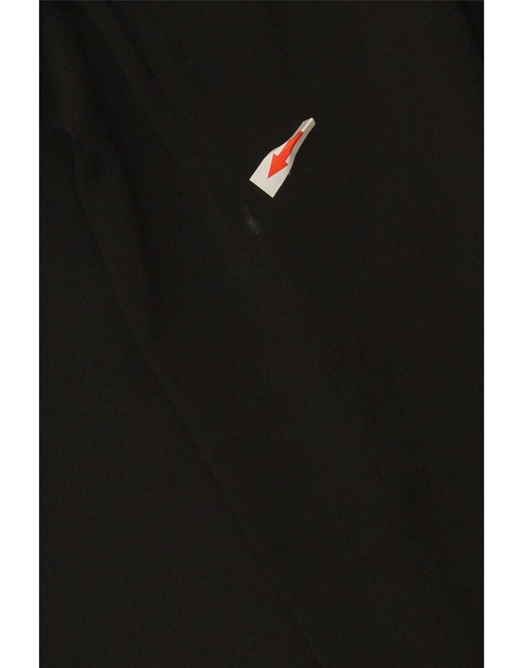 Maglione con cappuccio e zip da donna Adidas UK 10 piccolo poliestere nero