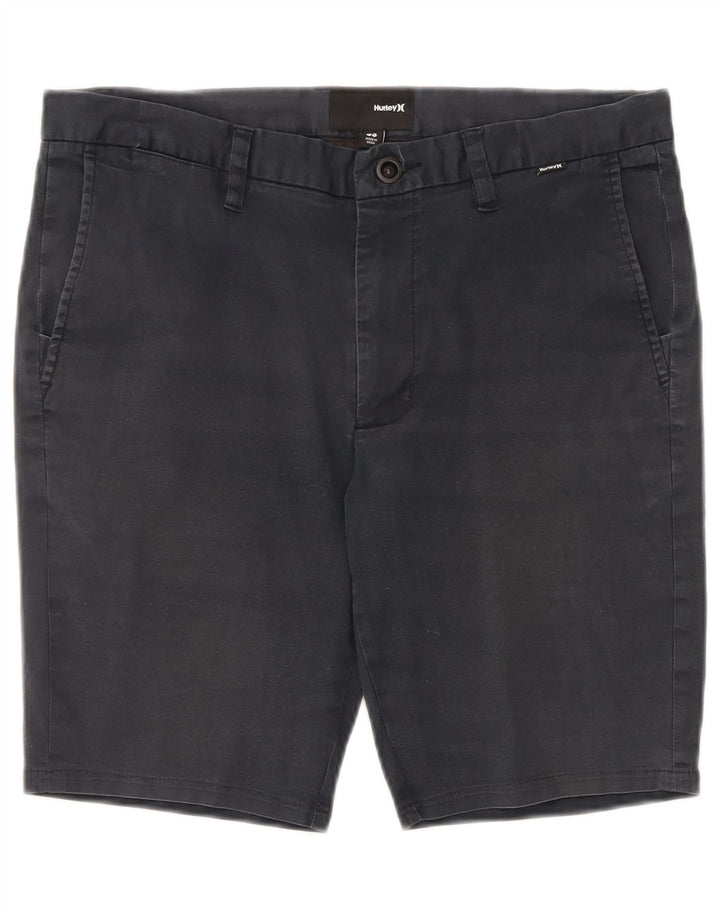 Pantaloncini chino da uomo Hurley W33 cotone blu navy medio