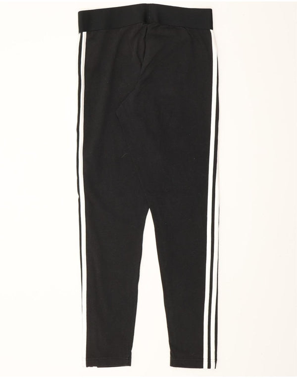 Leggings da donna ADIDAS UK 12/14 Cotone nero medio
