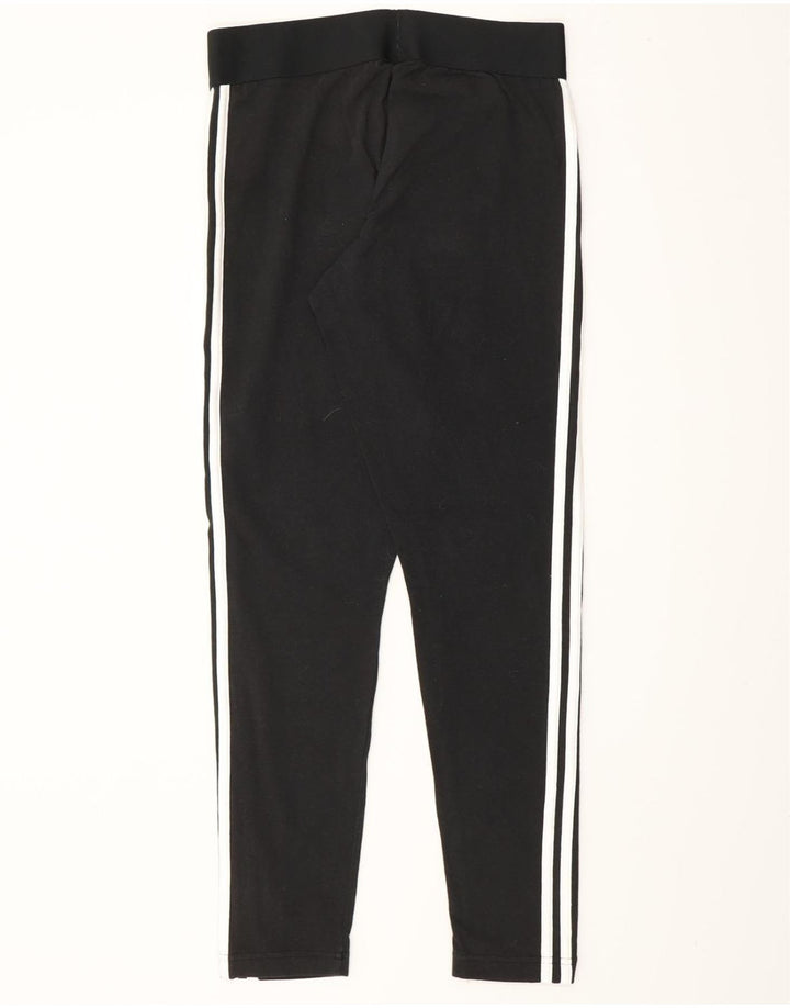 Leggings da donna ADIDAS UK 12/14 Cotone nero medio