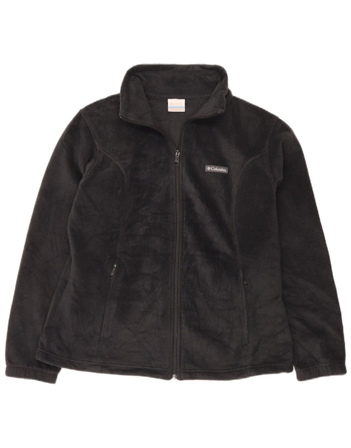 Giacca in pile da donna COLUMBIA UK 18 XL poliestere nero