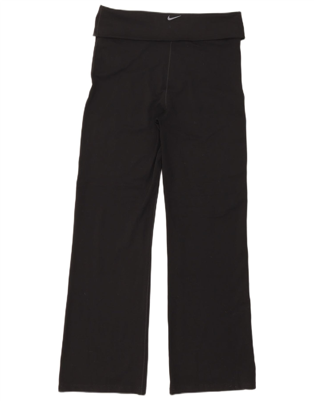Pantaloni da tuta Nike Dri Fit da donna UK 14 Medium Nero Poliestere
