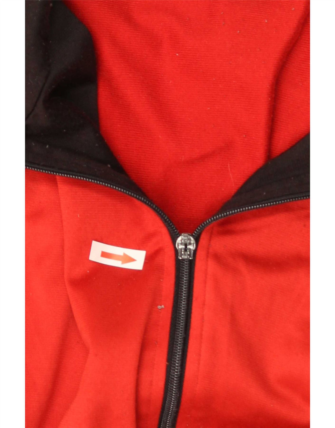 Giacca Reebok da uomo con grafica grafica, giacca grande, colore rosso