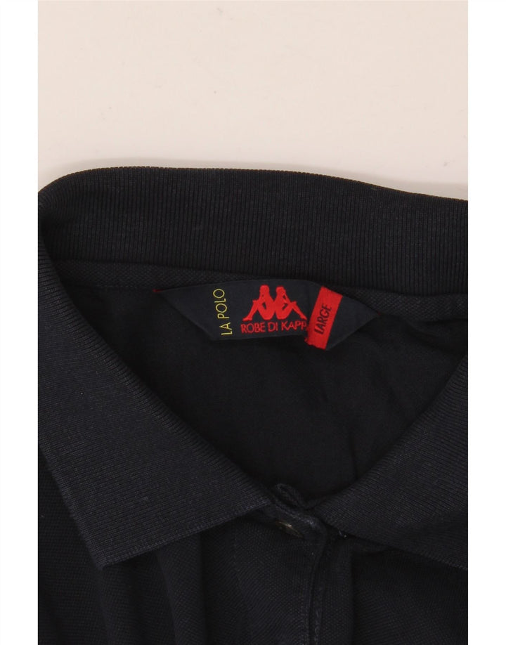Polo KAPPA da donna UK 16 grande blu navy