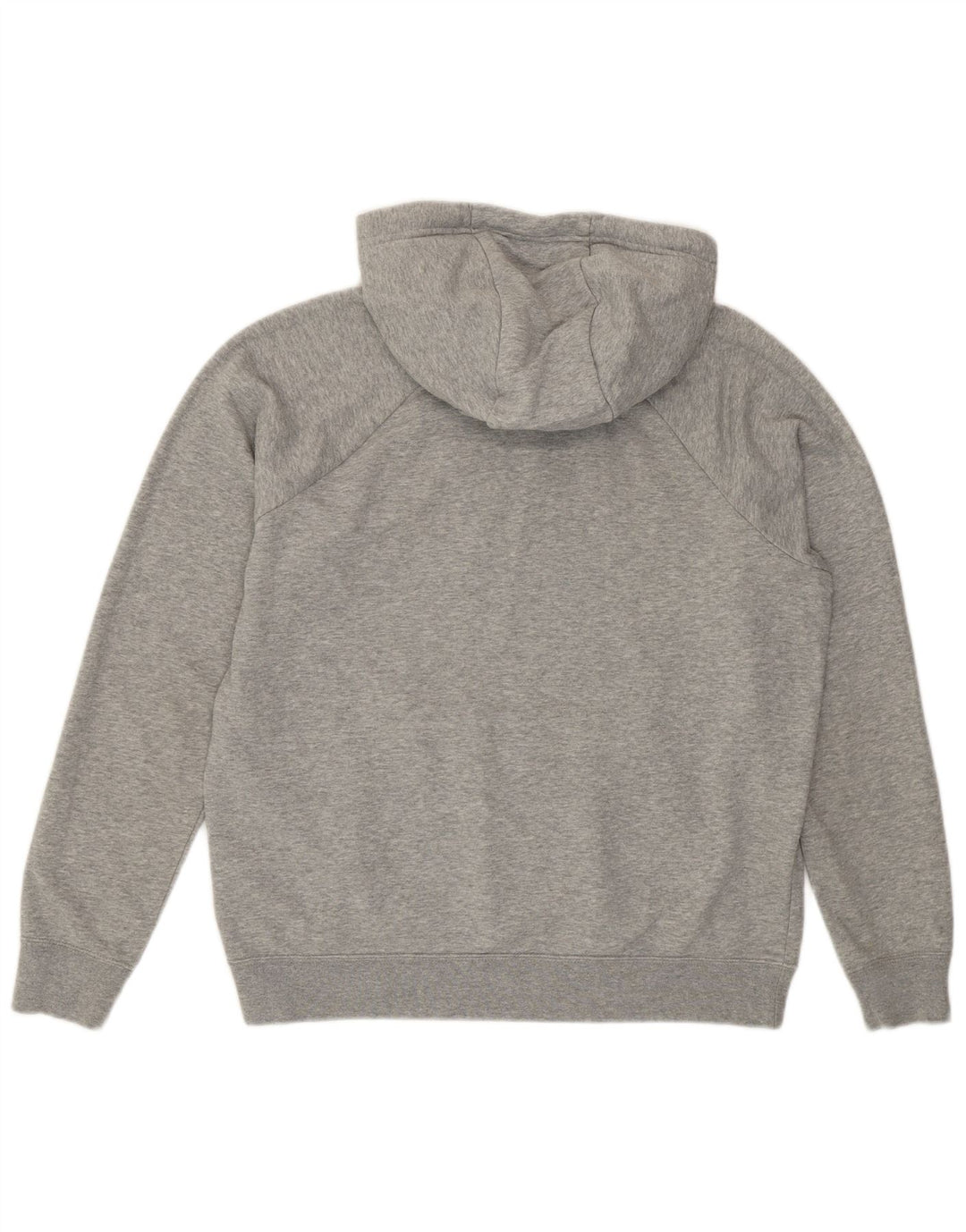 Maglione con cappuccio da donna NIKE UK 14 cotone grigio medio