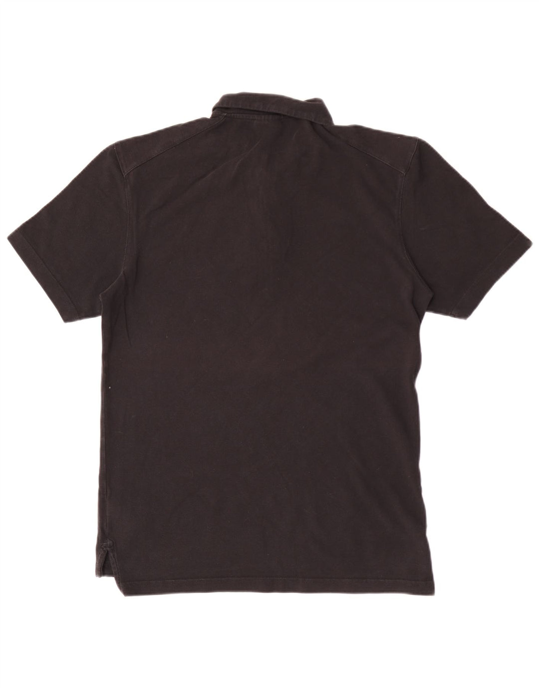 Polo Reebok da uomo in cotone nero medio