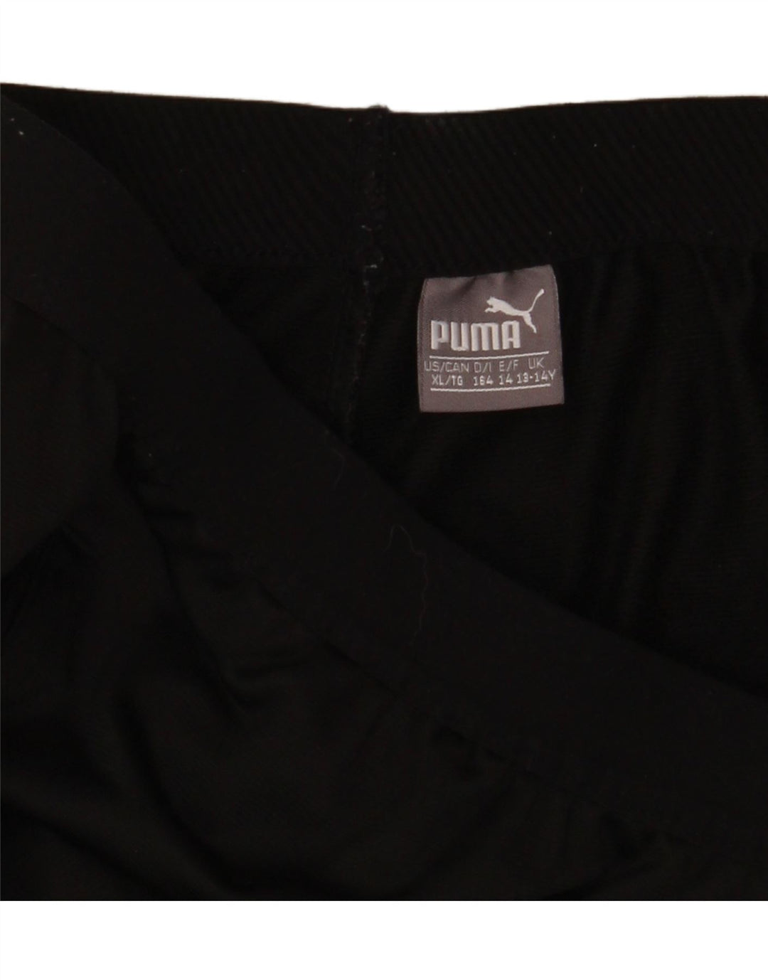 Pantaloni della tuta da ragazzo PUMA 13-14 anni neri