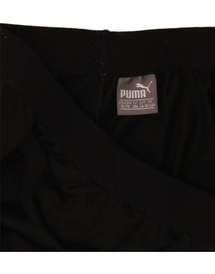 Pantaloni della tuta da ragazzo PUMA 13-14 anni neri