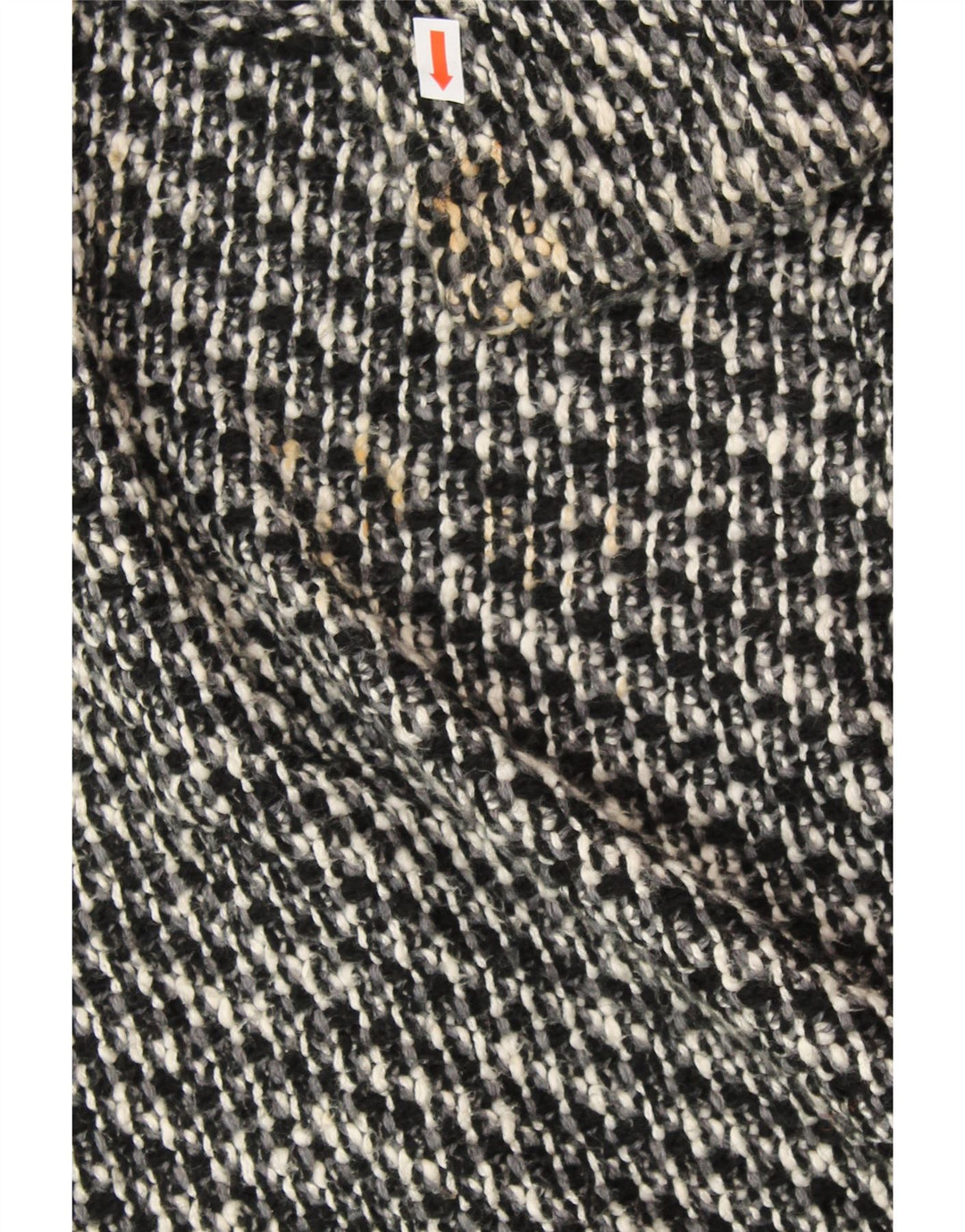 Maglione cardigan aperto oversize da donna ZARA UK 14 medio nero screziato