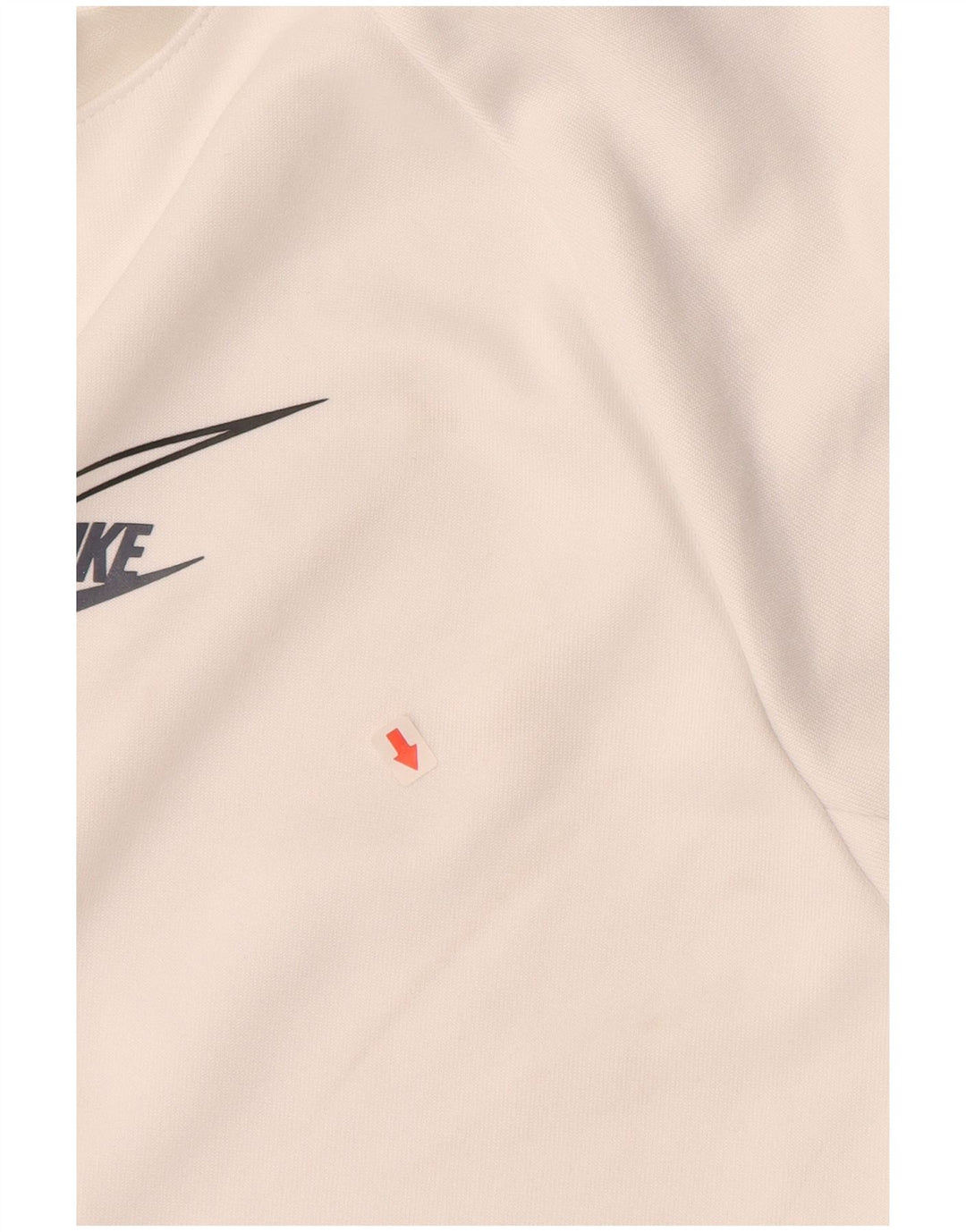 Felpa grafica da uomo NIKE Air Max, maglione medio, poliestere bianco