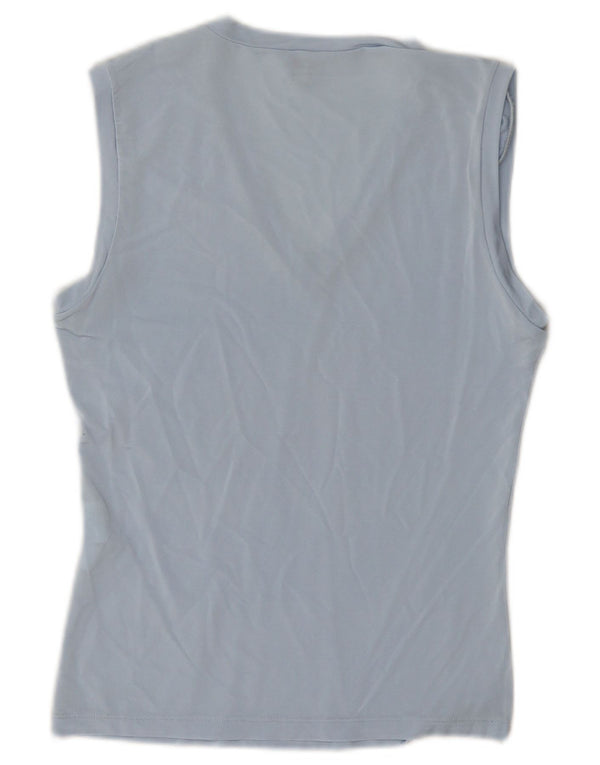 Canotta da donna Calvin Klein Jeans UK 12 Viscosa blu medio