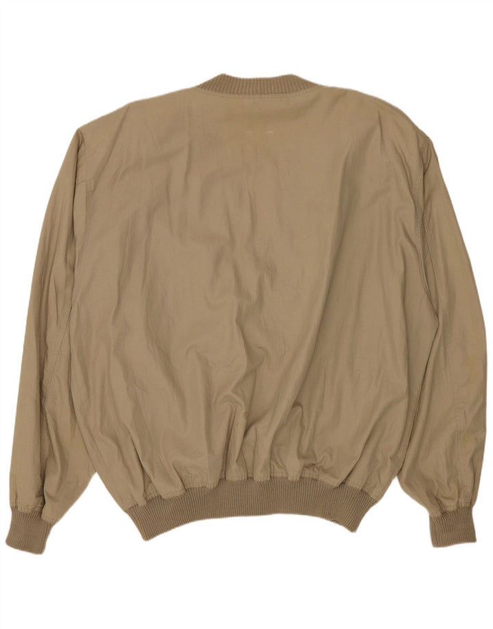 Giubbotto bomber vintage da uomo UK 42 XL Beige