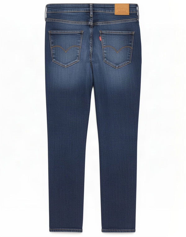 Levi's Womens 721 High Rise Skinny Jeans W29 L28 Blue Lyocell