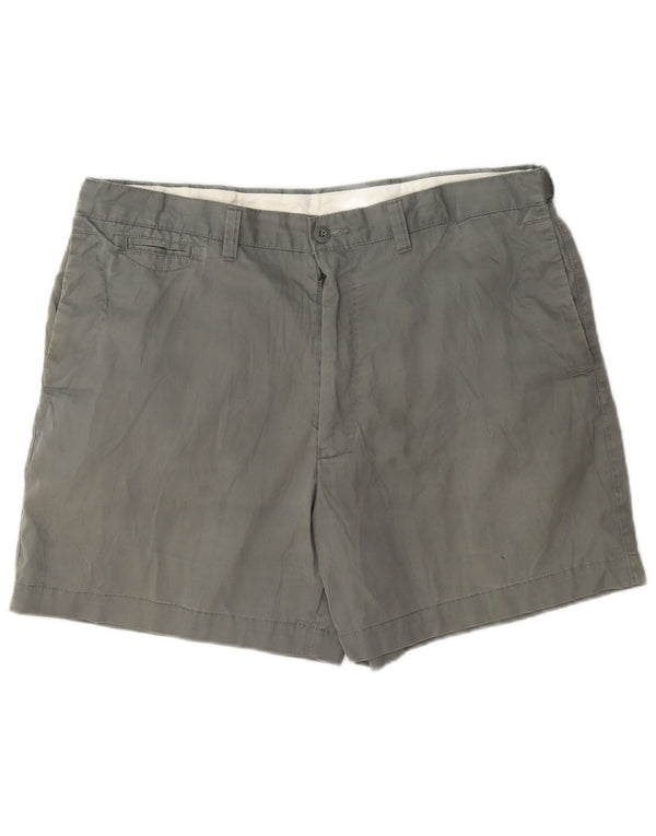 Pantaloncini chino da uomo Marks & Spencer blu Harbour W38 XL cotone verde