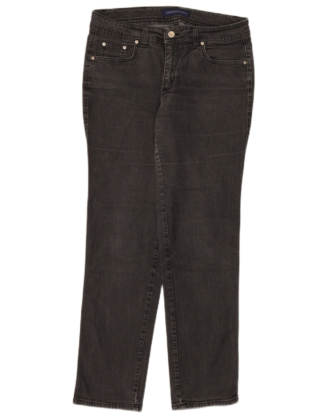 Jeans Dritti Donna Trussardi W31 L30 Grigi