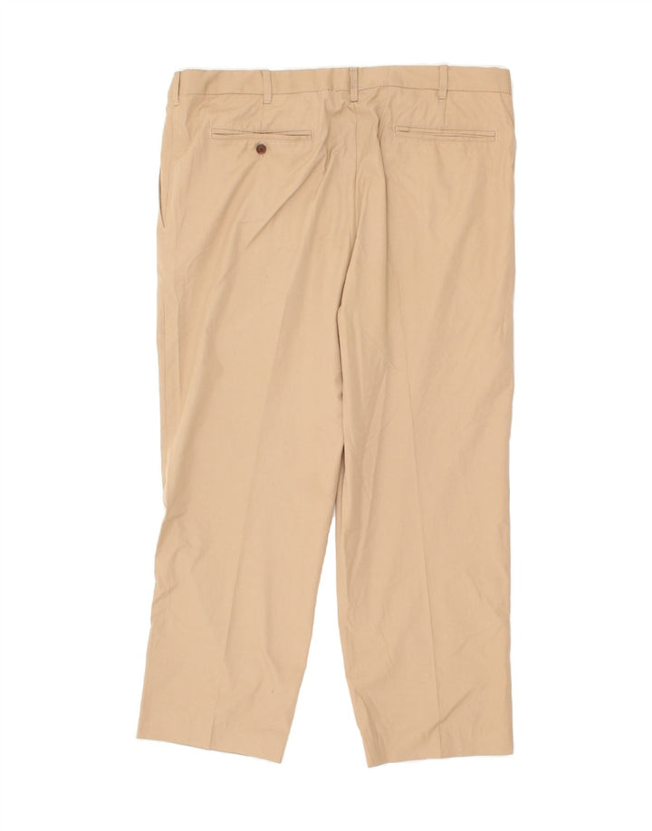 ORVIS Mens Pegged Chino Trousers W42 L29 Beige Polyester Vintage Orvis and Second-Hand Orvis from Messina Hembry 