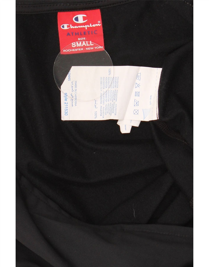 Giacca da tuta grafica da uomo Champion Small Black Colourblock