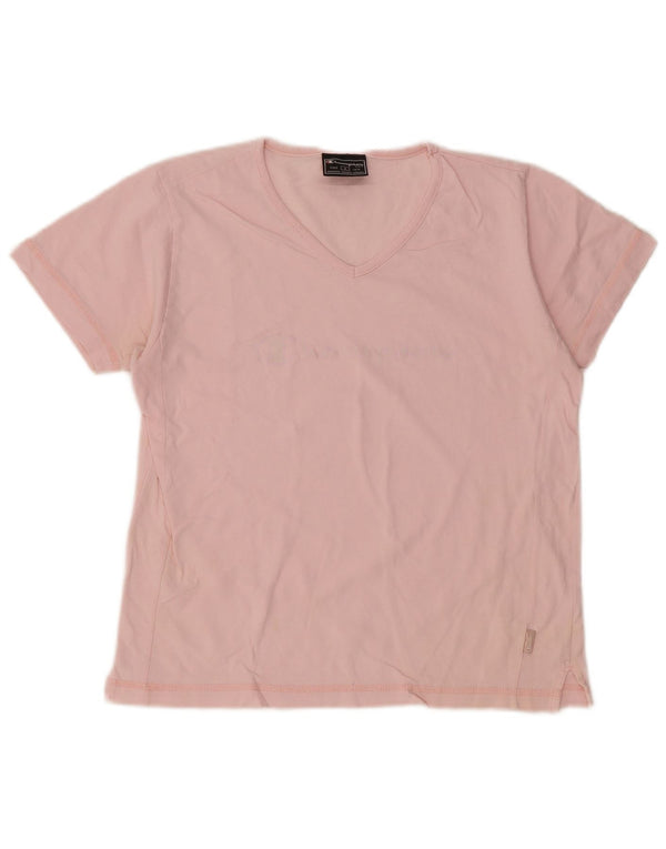 T-shirt grafica da donna CHAMPION Top UK 10 piccola rosa