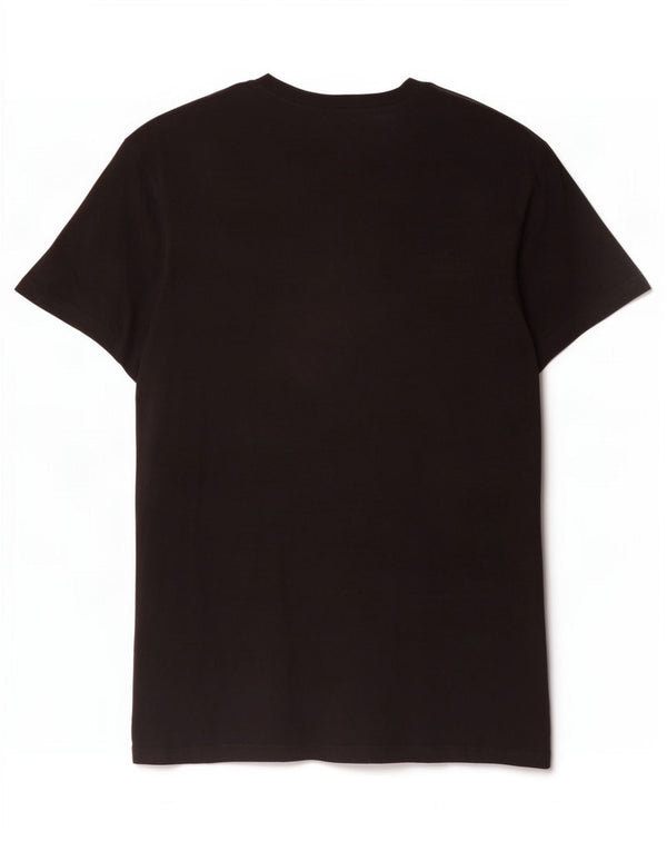 T-shirt grafica da uomo Diesel Top XL in cotone nero