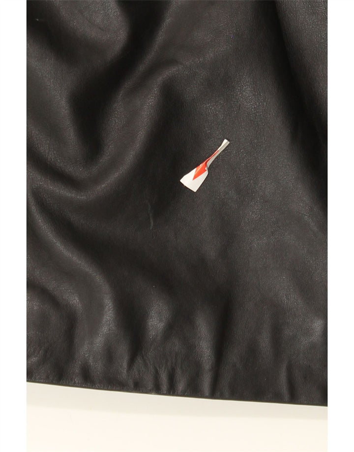 Cappotto Uomo In Pelle Airone Libero Conbipel IT 54 XL Pelle Nera