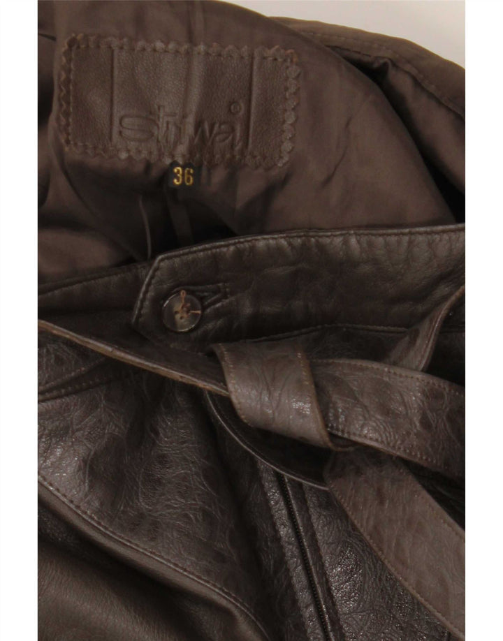 Gonna in pelle da donna Striwa EU 36 piccola W26 marrone