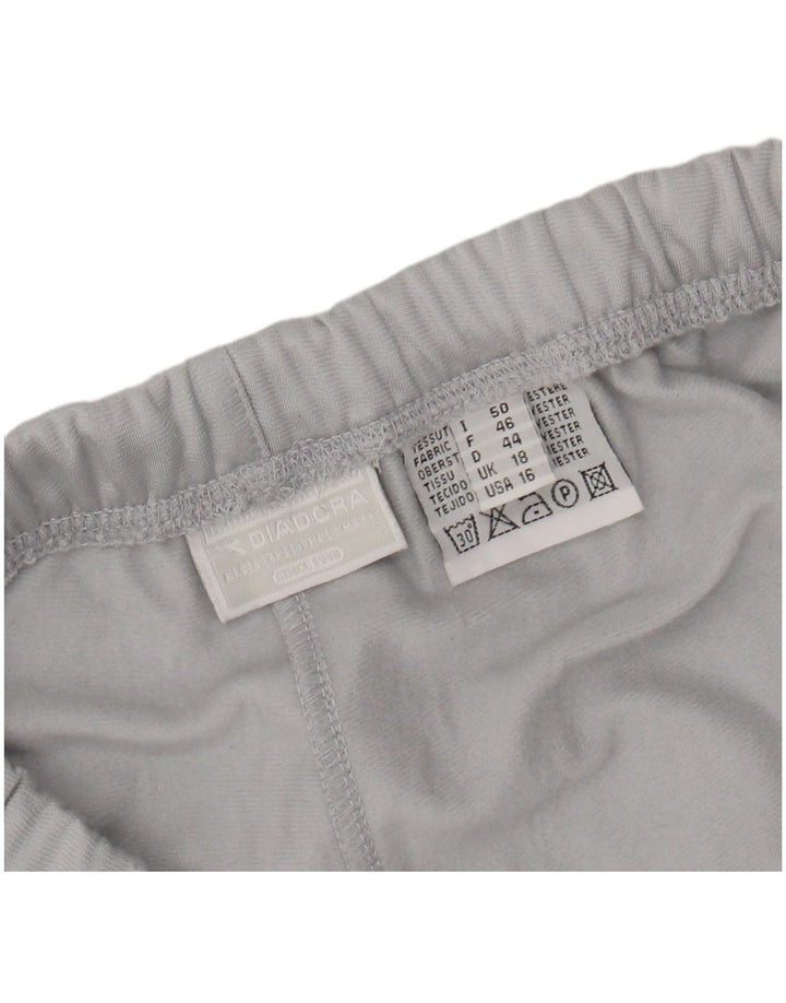 Pantaloni da tuta da donna DIADORA UK 18 XL Poliestere grigio