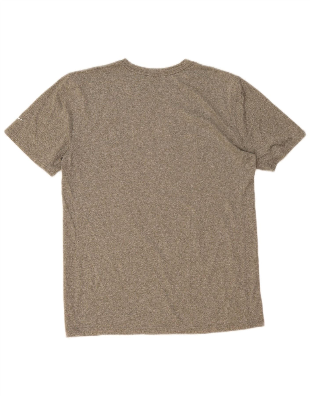NIKE T-shirt grafica da uomo Dri Fit Top verde medio screziato