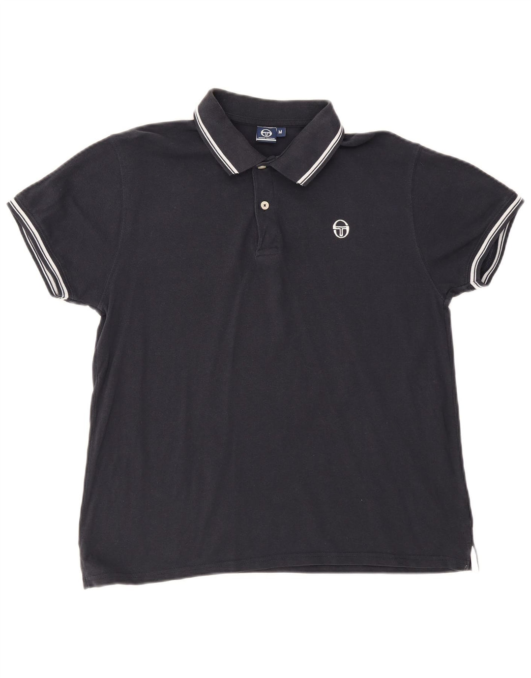 Polo Uomo Sergio Tacchini Media Cotone Blu Navy