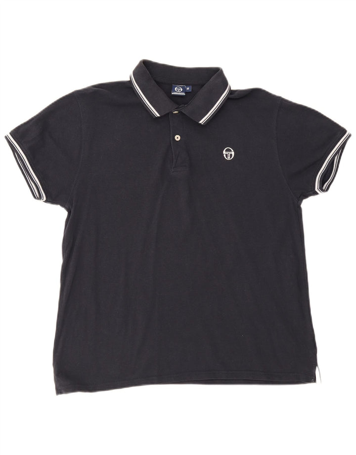 Polo Uomo Sergio Tacchini Media Cotone Blu Navy