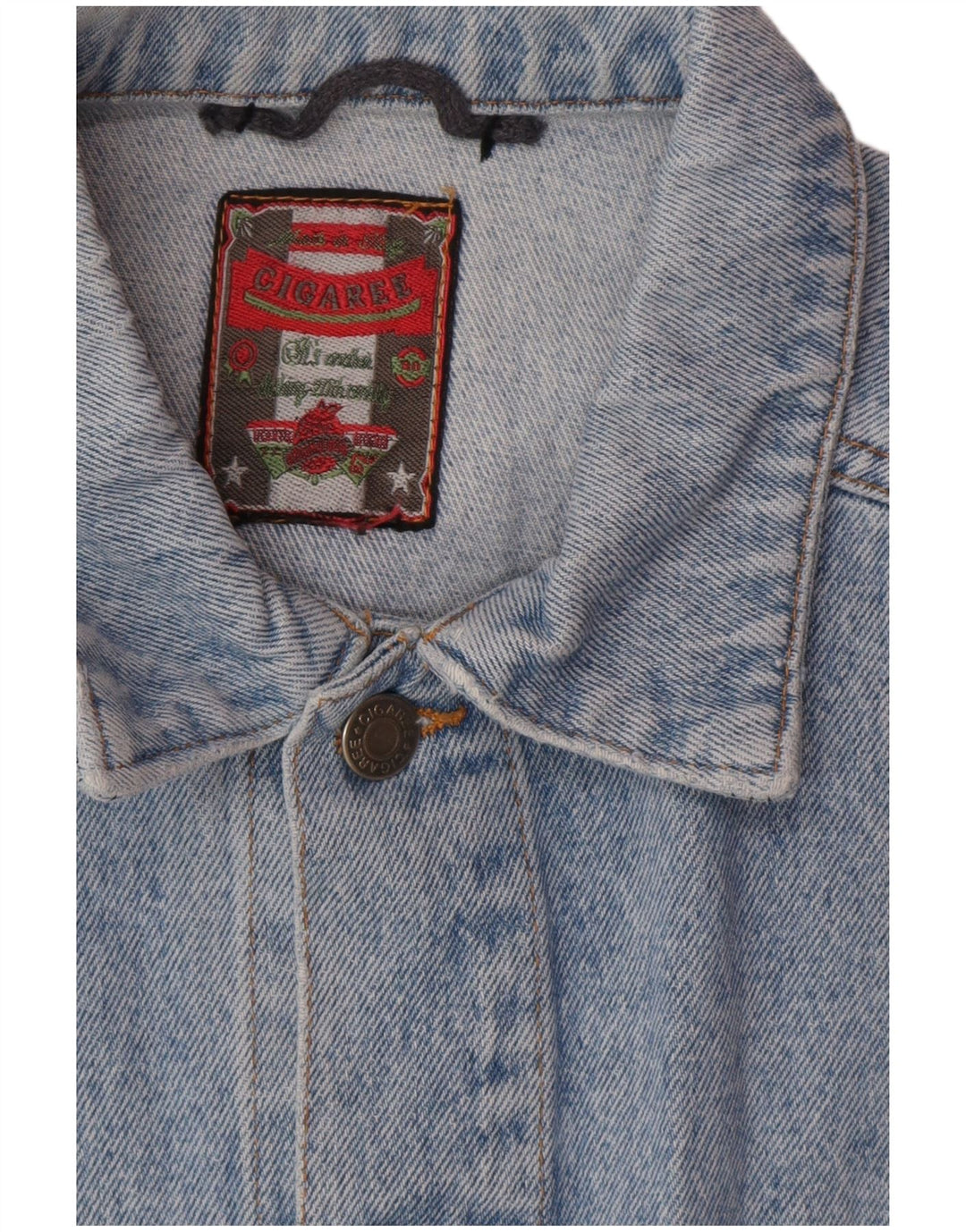 Giacca di jeans da uomo VINTAGE UK 38 Blu medio