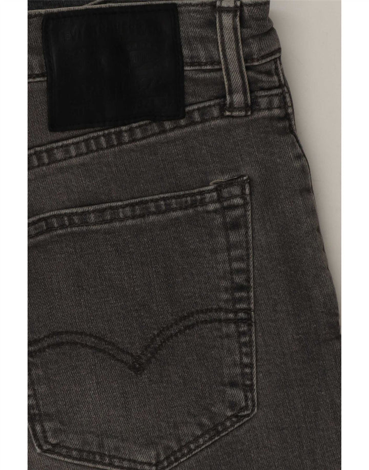Levi's Uomo 511 Slim Jeans W32 L32 Cotone Grigio