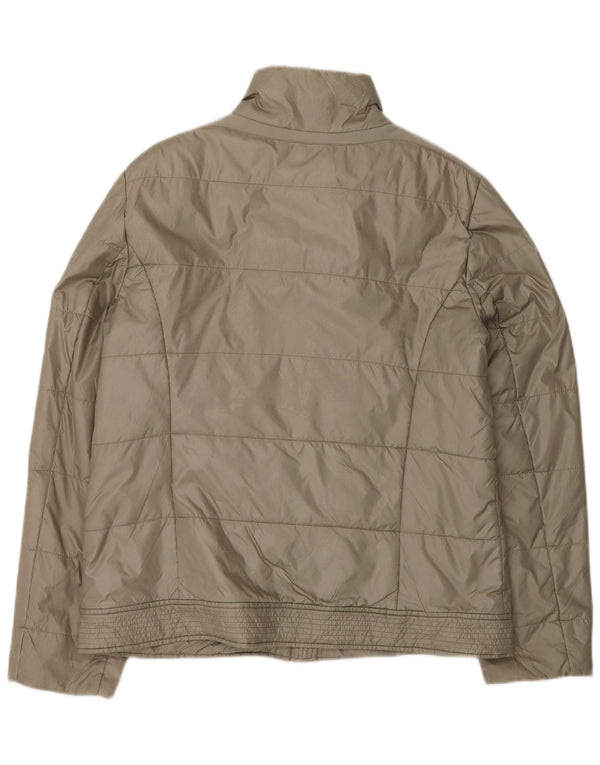 Giacca imbottita Geox Respira da donna UK 14 Large Grigia in poliammide