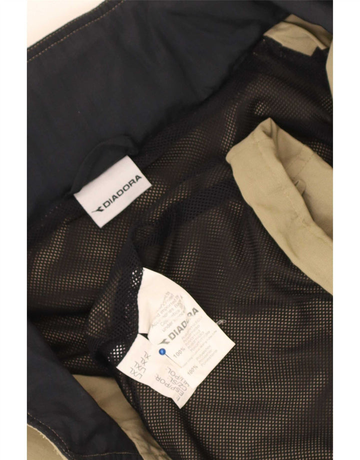 Giacca da tuta da uomo Diadora XL Khaki Poliammide
