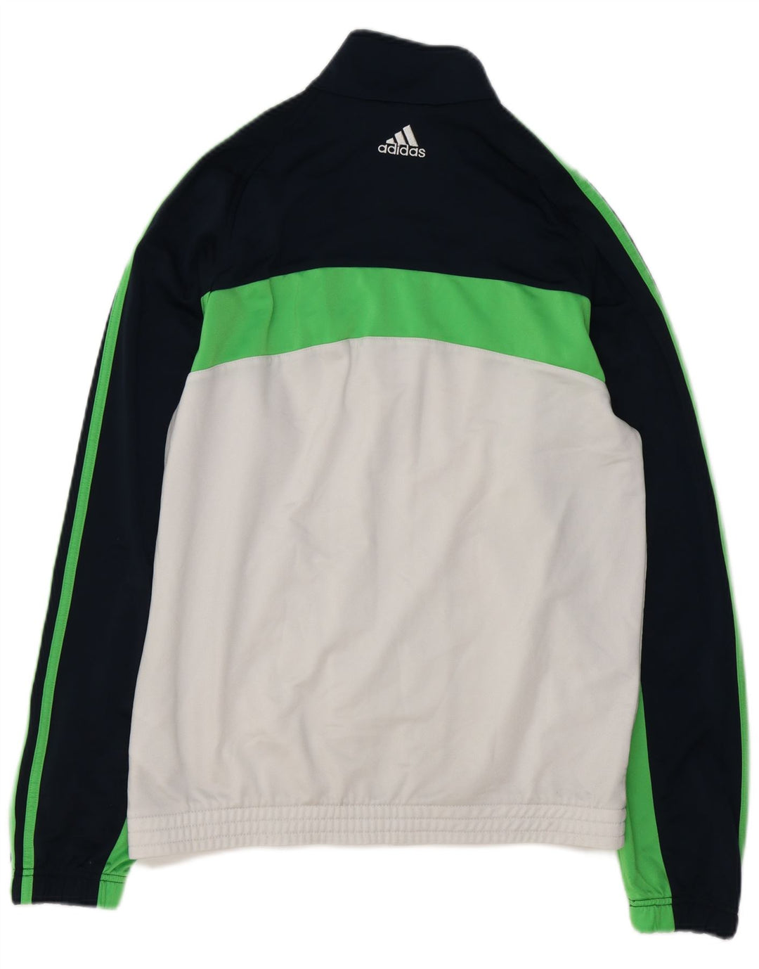 Giacca da tuta da uomo ADIDAS UK 40/42 Medium White Colourblock