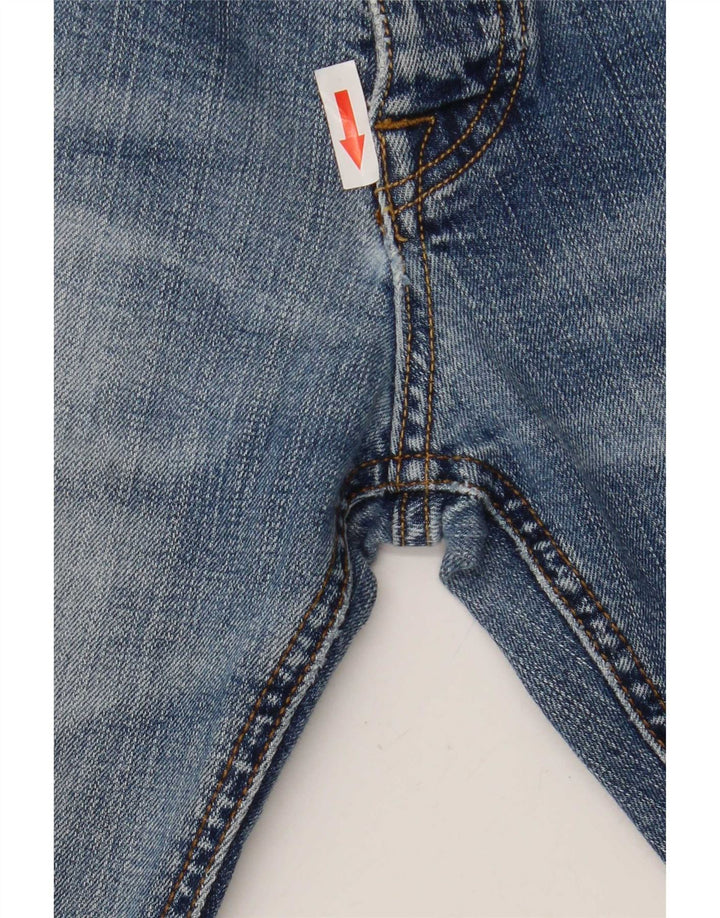 Jack & Jones Uomo Tim Slim Jeans W33 L32 Cotone Blu