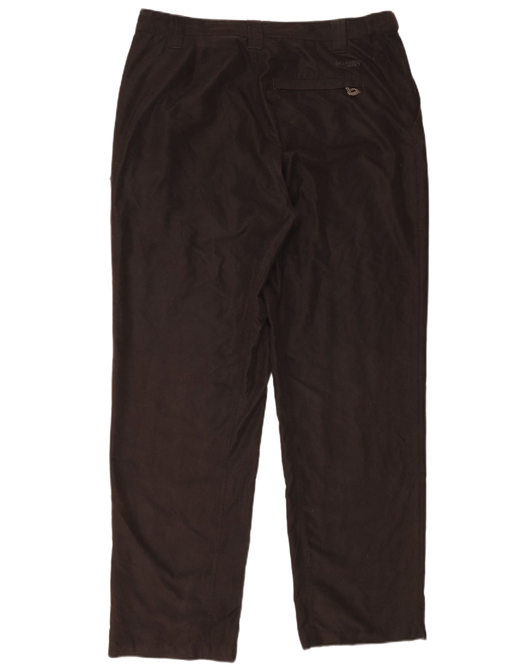 Pantaloni cargo dritti da uomo Columbia W36 L33 poliestere marrone