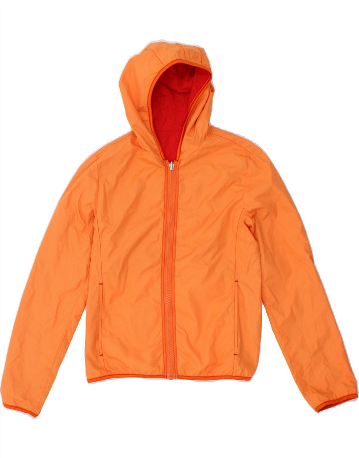 PEUTEREY Boys Hooded Reversible Jacket 9-10 Years Large Red Polyester Vintage PEUTEREY and Second-Hand PEUTEREY from Messina Hembry 