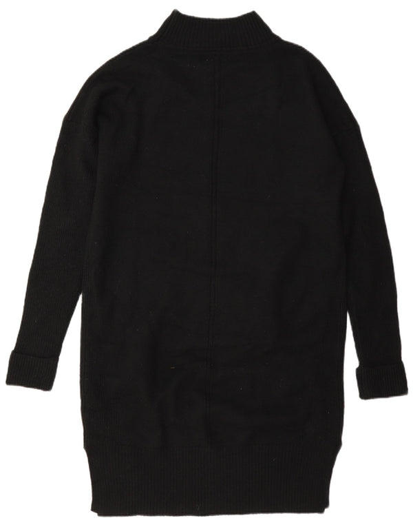 Abito maglione oversize a maniche lunghe da donna Fat Face UK 8 piccolo nero