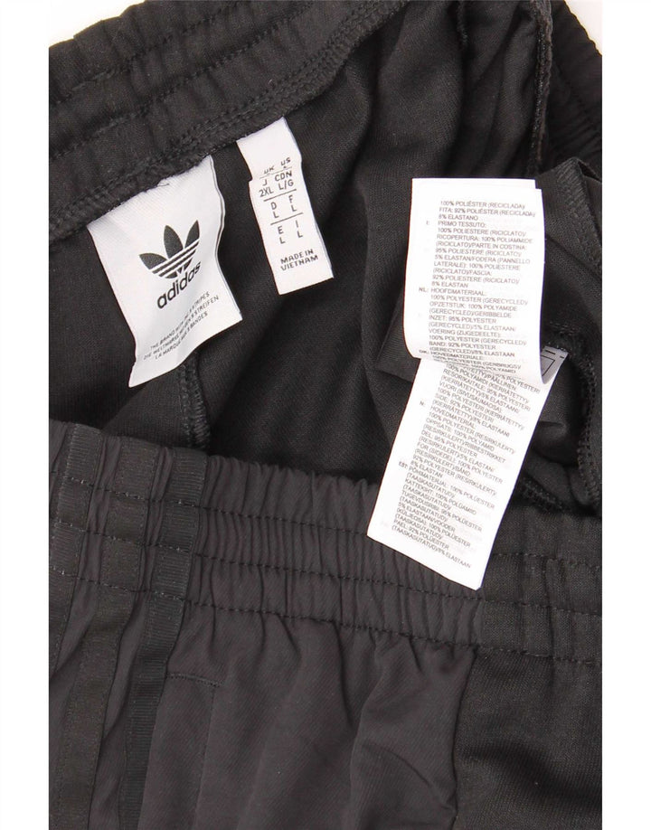 Pantaloni da tuta da uomo Adidas Joggers Large Nero Colourblock Poliestere