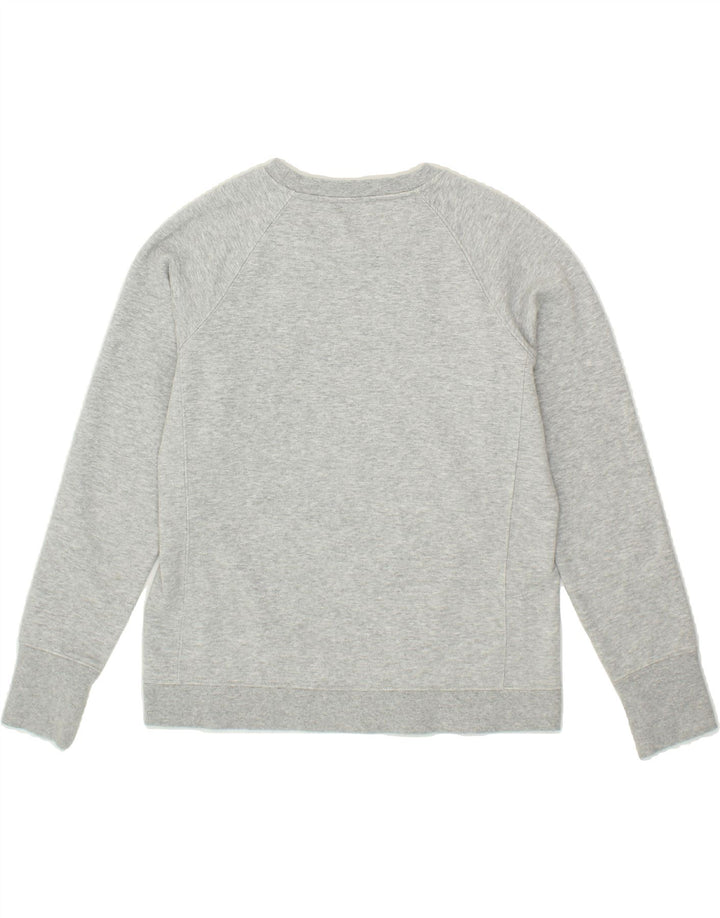 CHAMPION Womens Graphic Sweatshirt Jumper UK 10 Small Grey Cotton Vintage Champion and Second-Hand Champion from Messina Hembry 