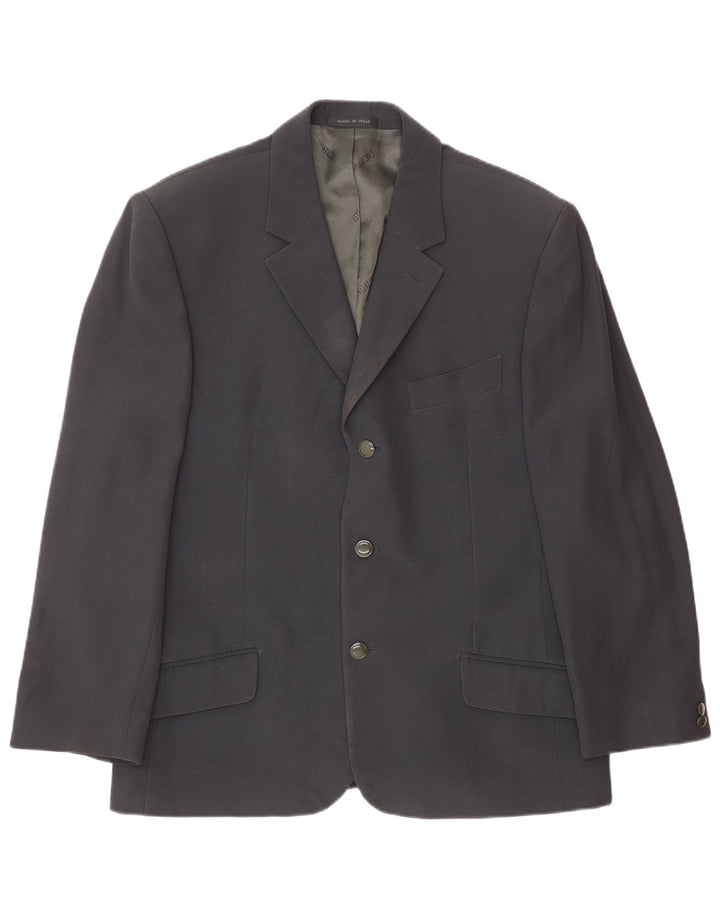 Carlo Pignatelli Set da uomo a 3 bottoni e 2 pezzi IT 52 XL acetato blu navy