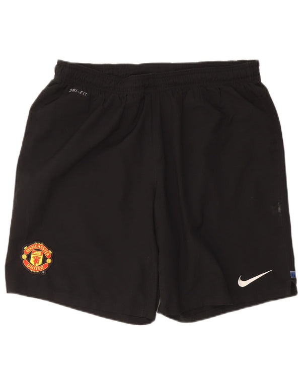 Pantaloncini sportivi NIKE da uomo Manchester United XL poliestere nero