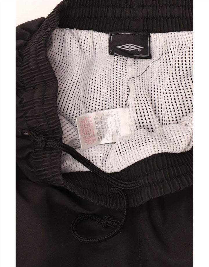 Pantaloni da tuta da uomo Umbro Joggers medio poliestere nero